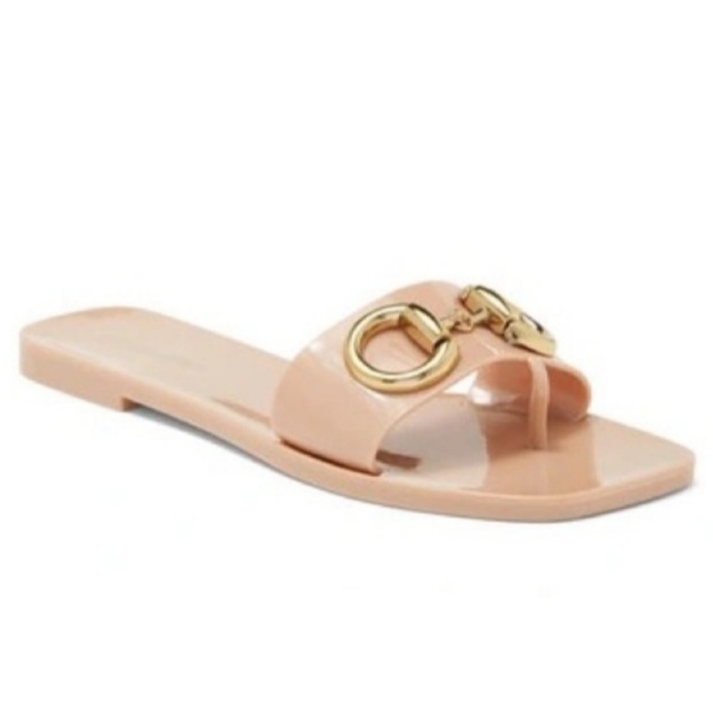 Jeffrey Campbell Annia Horsebit Sandal in Natural - Size 6 - Picture 13 of 16